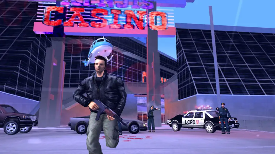 Screenshot von GTA III: Deutsche Version auf dem iPhone 4