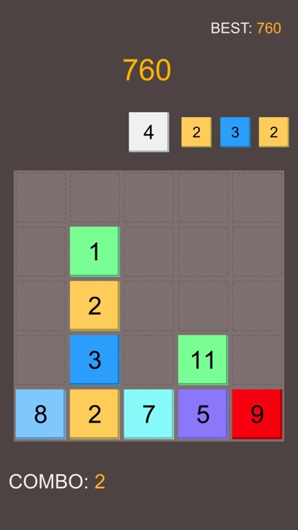 Number Puzzle : 2048 Saga