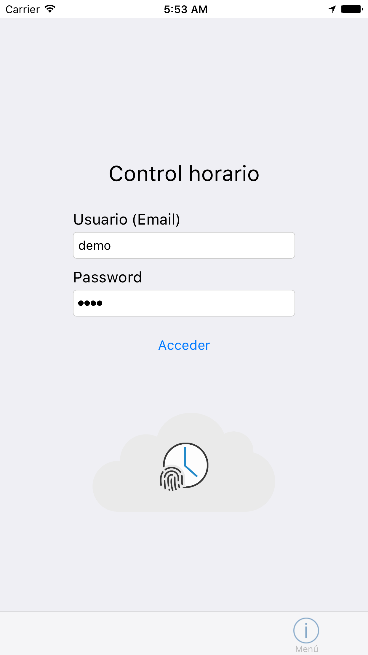 Ziclope Control Horario