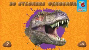 3D Animated Stickers:Dinosaurs screenshot 4