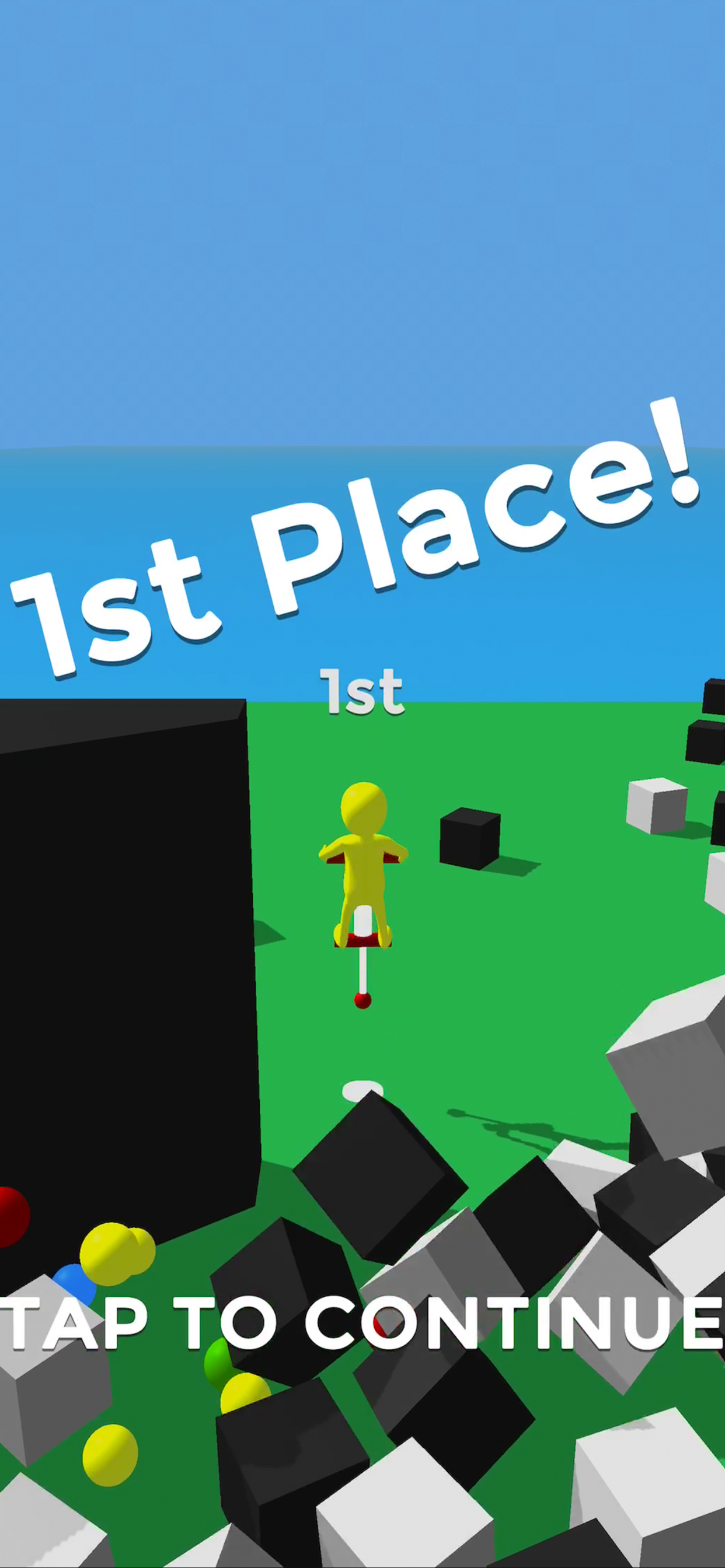 Pogo Race 3D screenshot 3