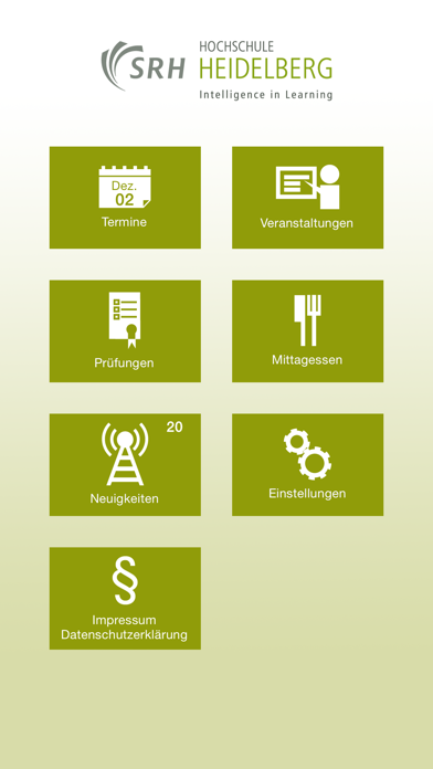 How to cancel & delete SRH Hochschule Heidelberg from iphone & ipad 1