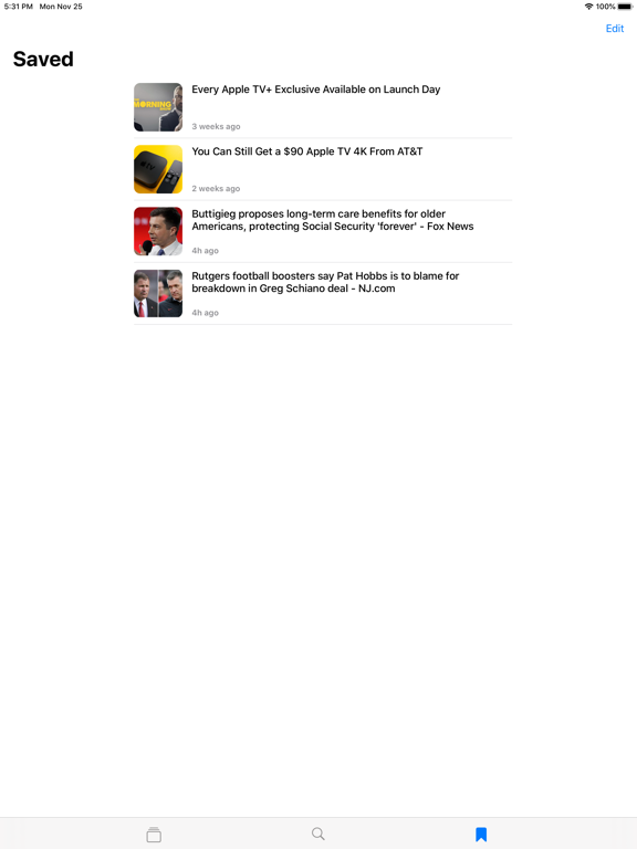 Simply News: Top News iPad screenshot 4 - News app
