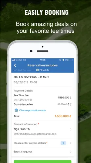 MISA Golf: GPS, Scorecard, HDC screenshot 3