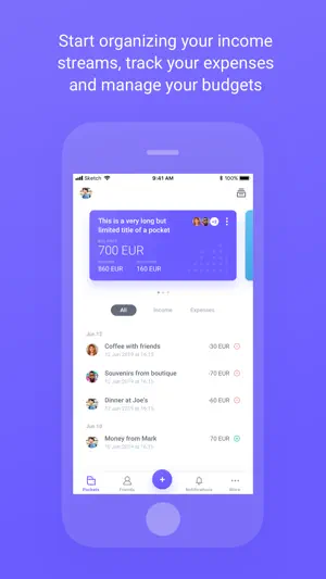 Shared Pockets screenshot 1