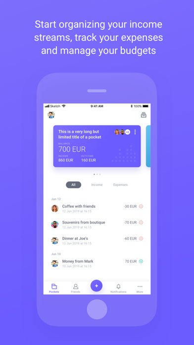 Screenshot #1 pour Shared Pockets