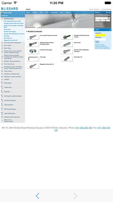 Screenshot #1 pour LPS Bossard