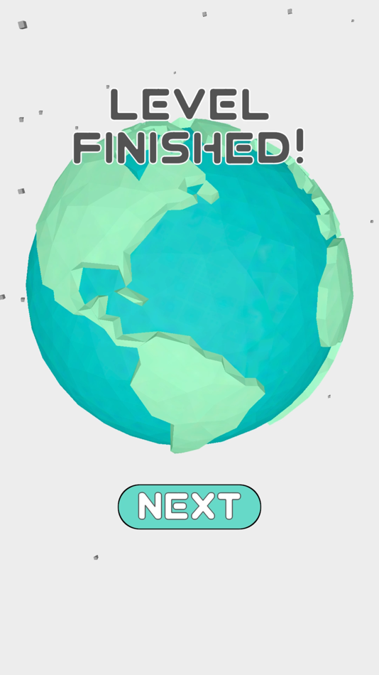 #3. Planet Pop 3D! (iOS) Podle: Benfont Limited