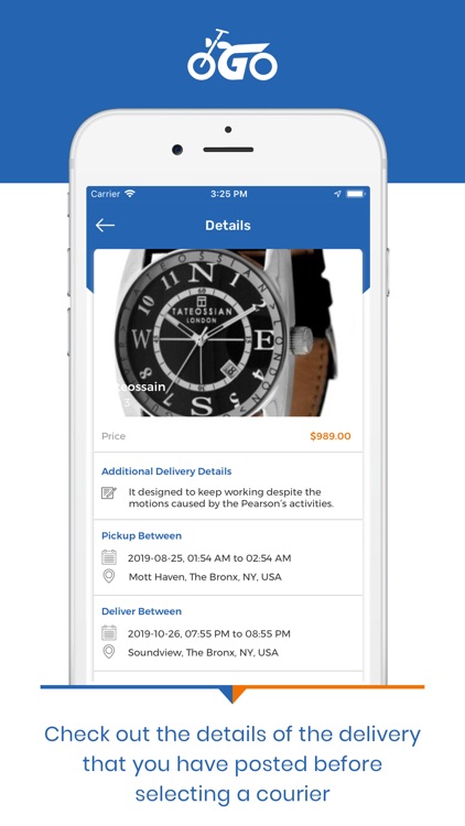 Togo:Courier Service