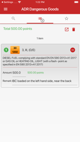 ADR Dangerous Goods (ADR 2025) screenshot