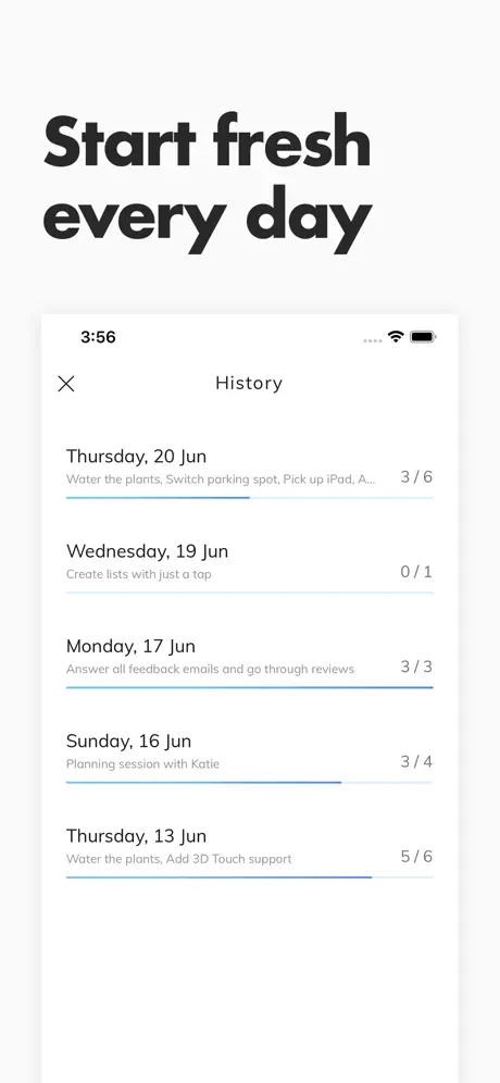 Daylist: Tasks & Reminders