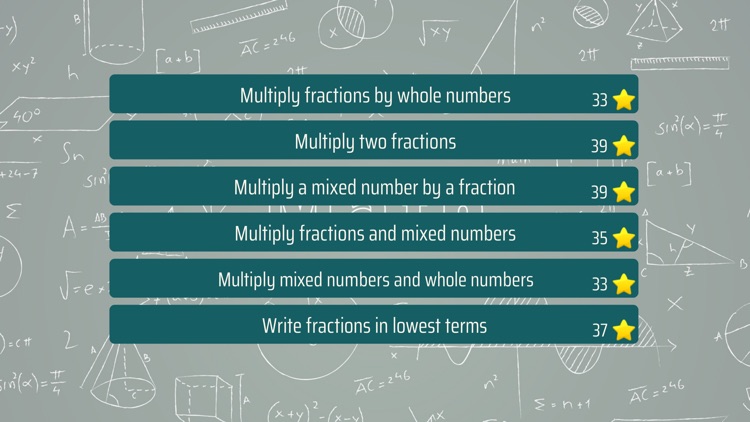 Multiplying Fractions Trainer screenshot-0