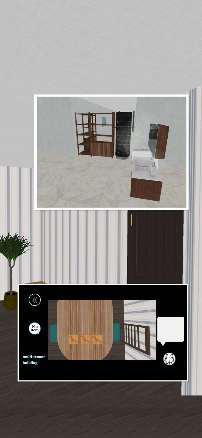 Cat detective escape from town