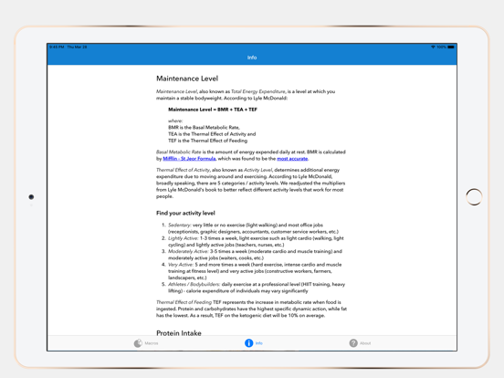 Keto Calculator - Keto Buddy iPad screenshot 4 - Health & Fitness app