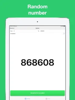 Random: Number generator iPad image 2