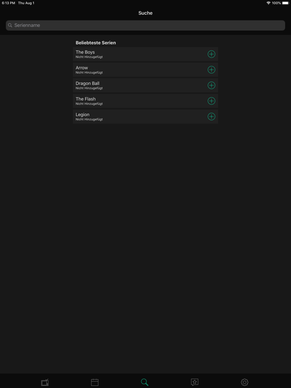 tvshows iPad screenshot 5 - Entertainment app