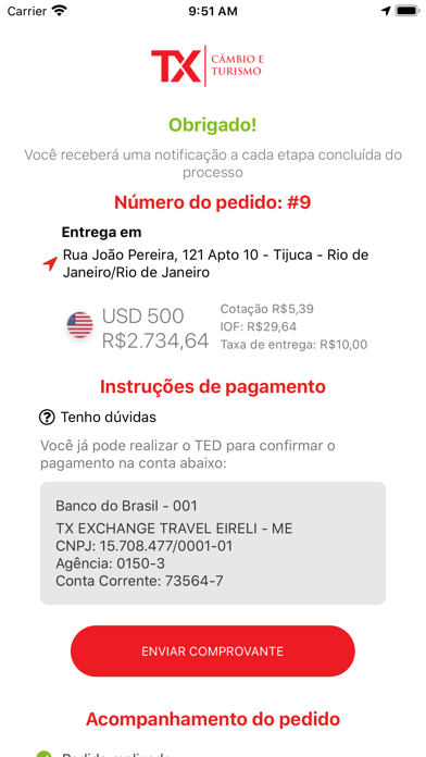 TX Câmbio screenshot