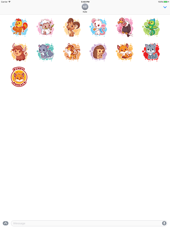 Screenshot #4 pour Sticker Me: Funny Animals