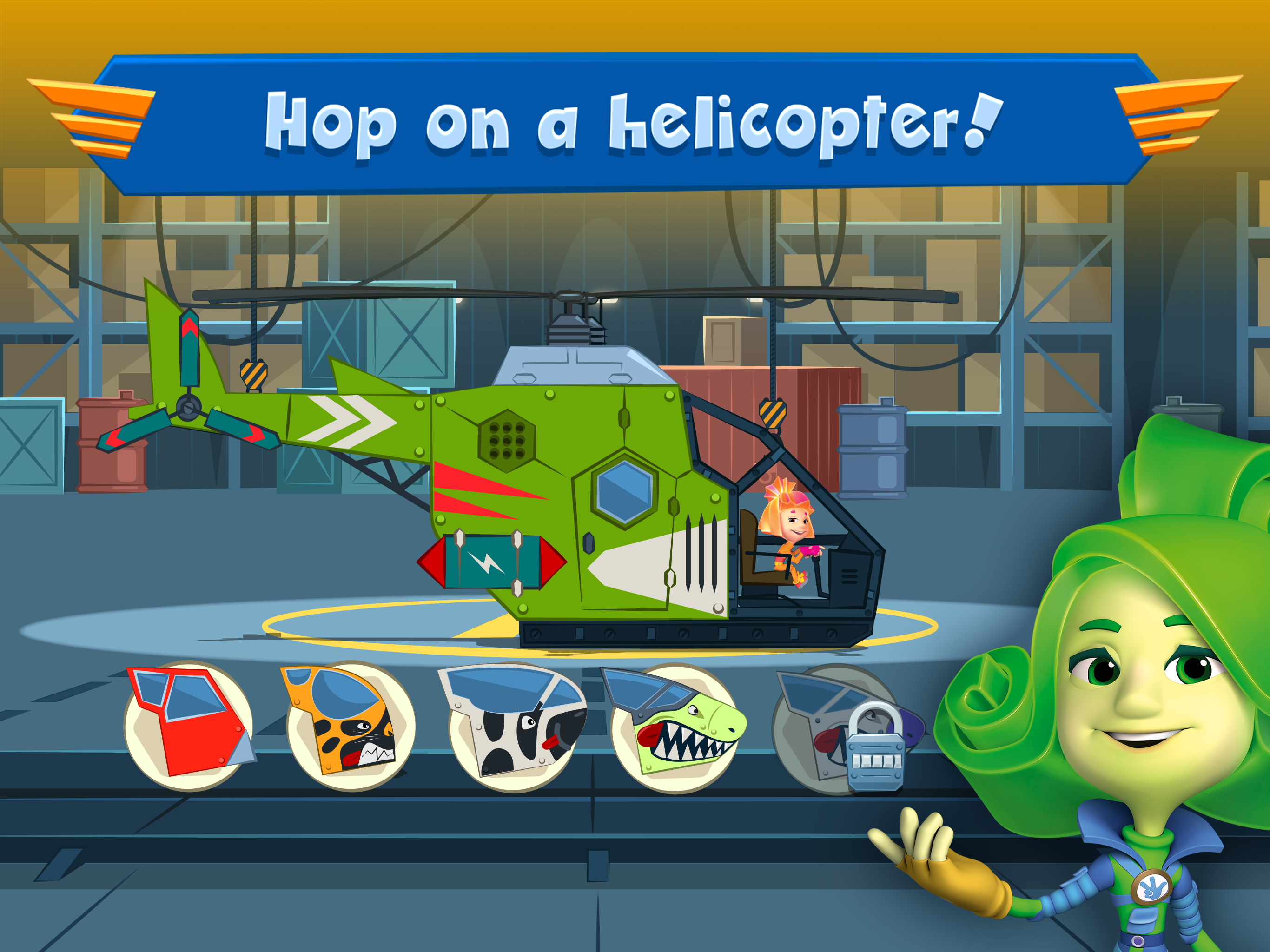 The Fixies: Helicopter Game!