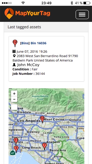 MapYourTag Screenshot