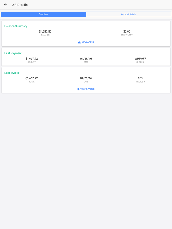 Prime Line Mobile App iPad screenshot