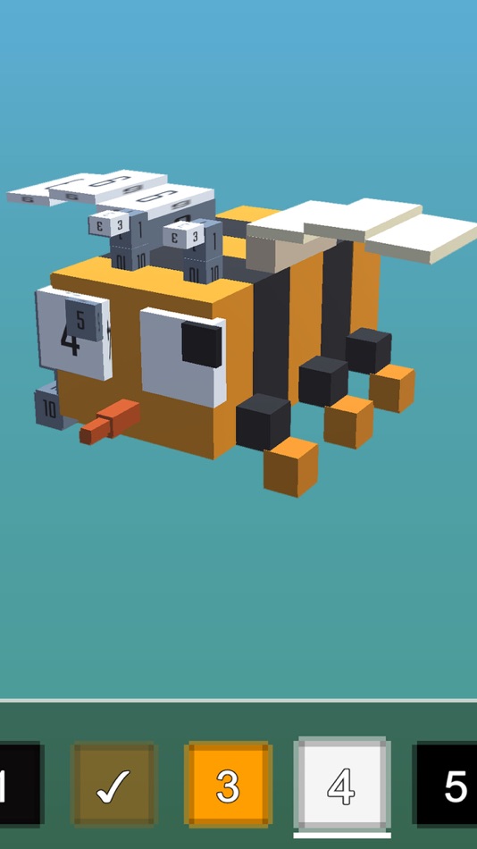 #3. Pixel Art 3D - Paint by Number (iOS) 由: Firoz Hasan
