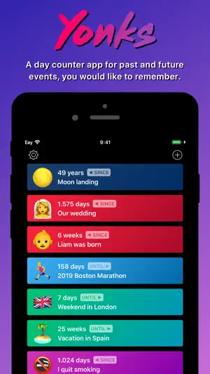 Yonks – Day Counter screenshot 1