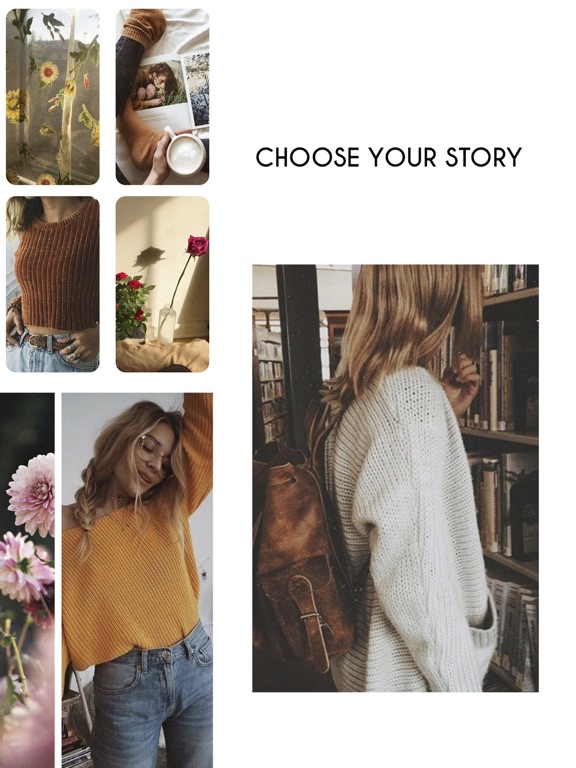 Your Story – Create Stories iPad screenshot 1 - Photo & Video app