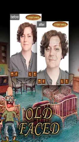 Game screenshot OldFaced - Old Age Photo Booth apk