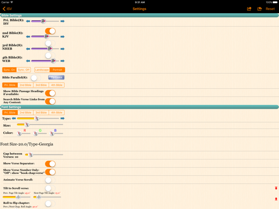 Handy Bible iPad screenshot 4 - Reference app
