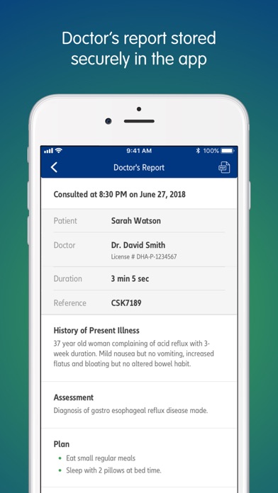 Screenshot #3 pour LiveDoc by Health at Hand