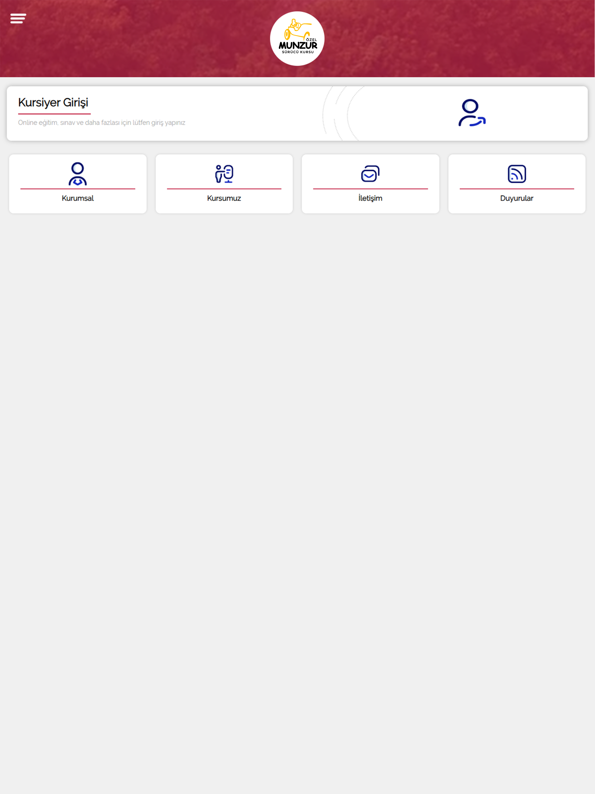 Munzur Sürücü Kursu screenshot 2