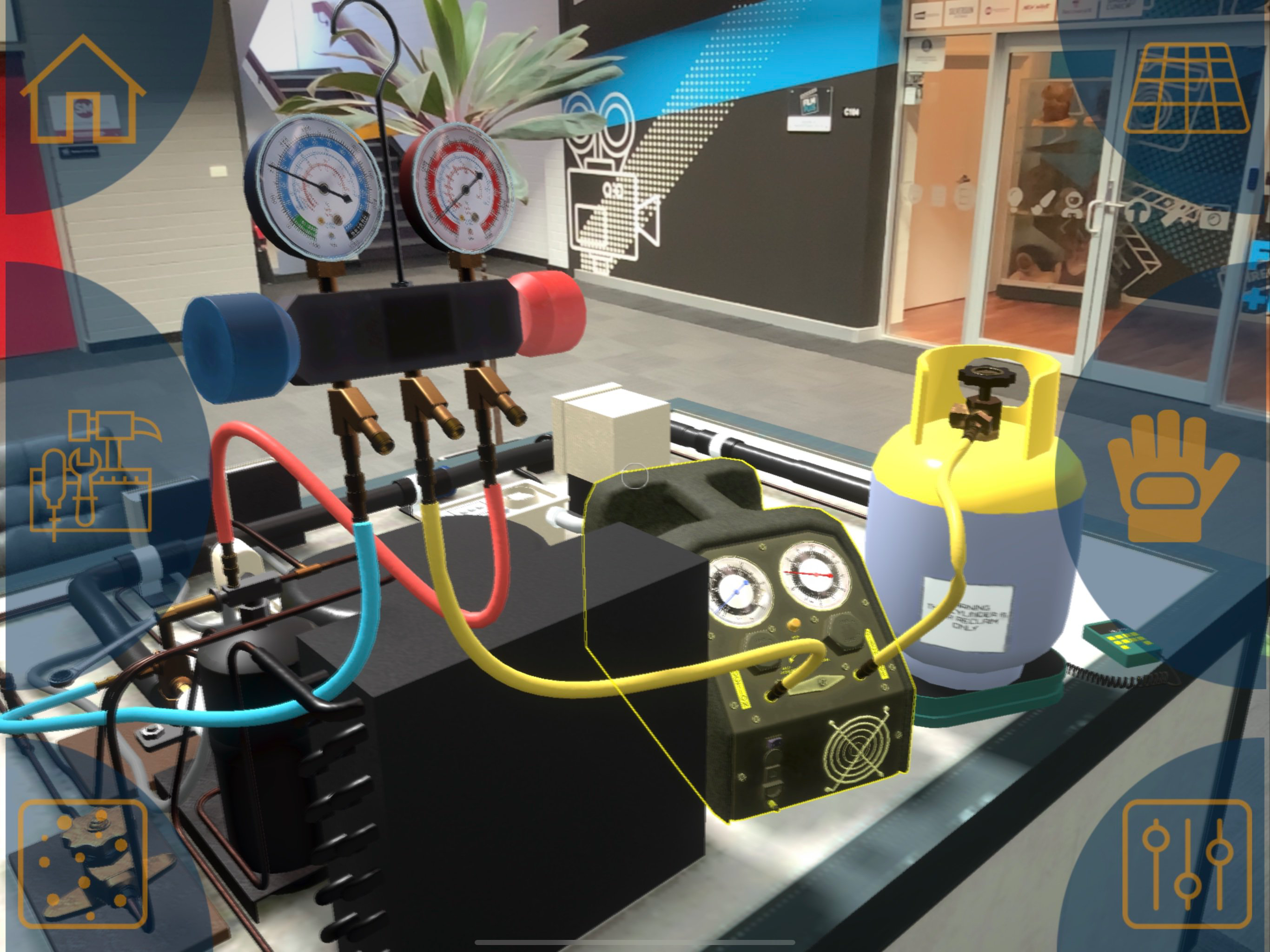 Refrigerant Recovery Sim