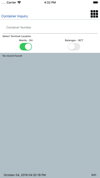 App screenshot