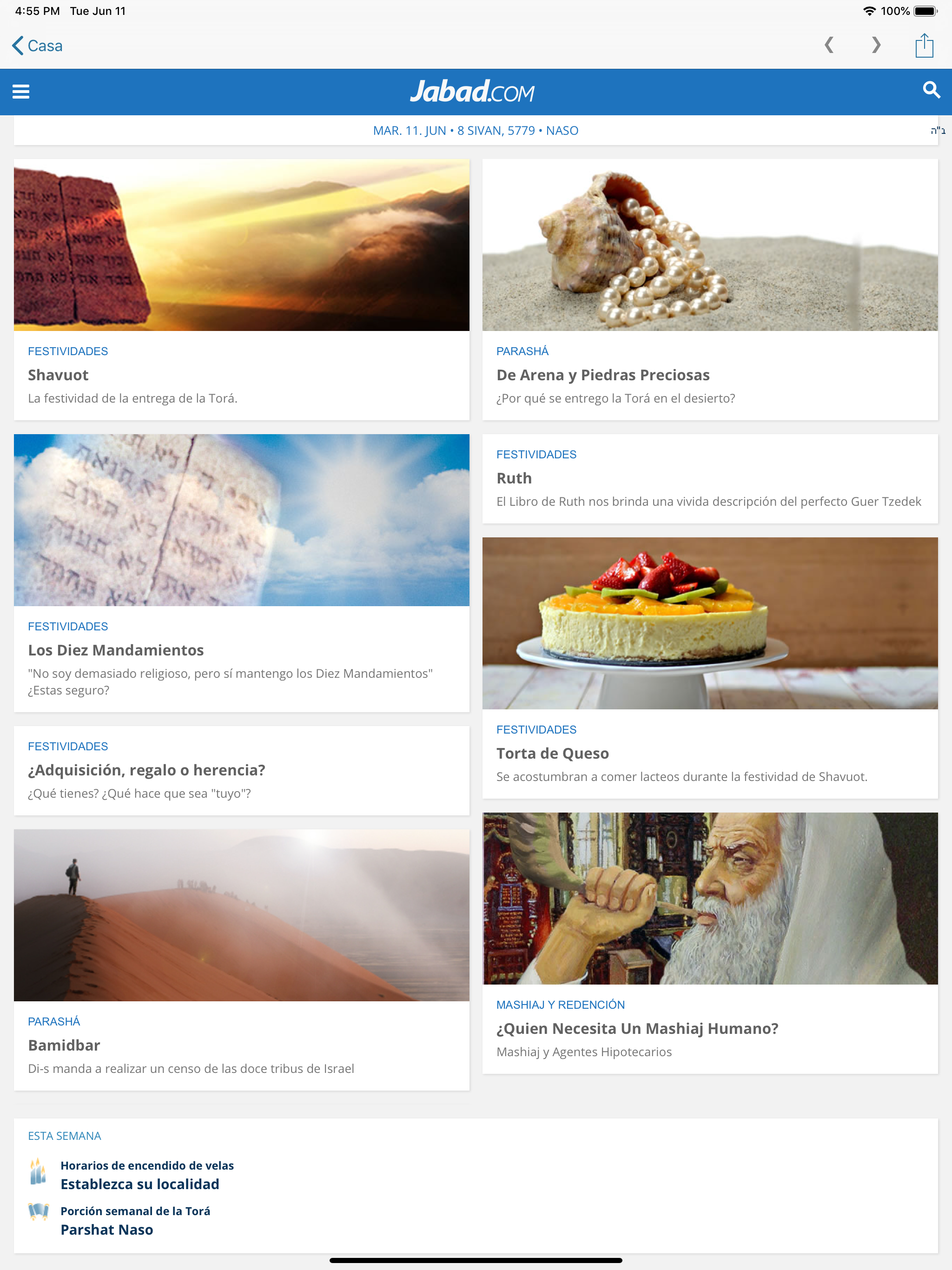 Jabad.com screenshot 3