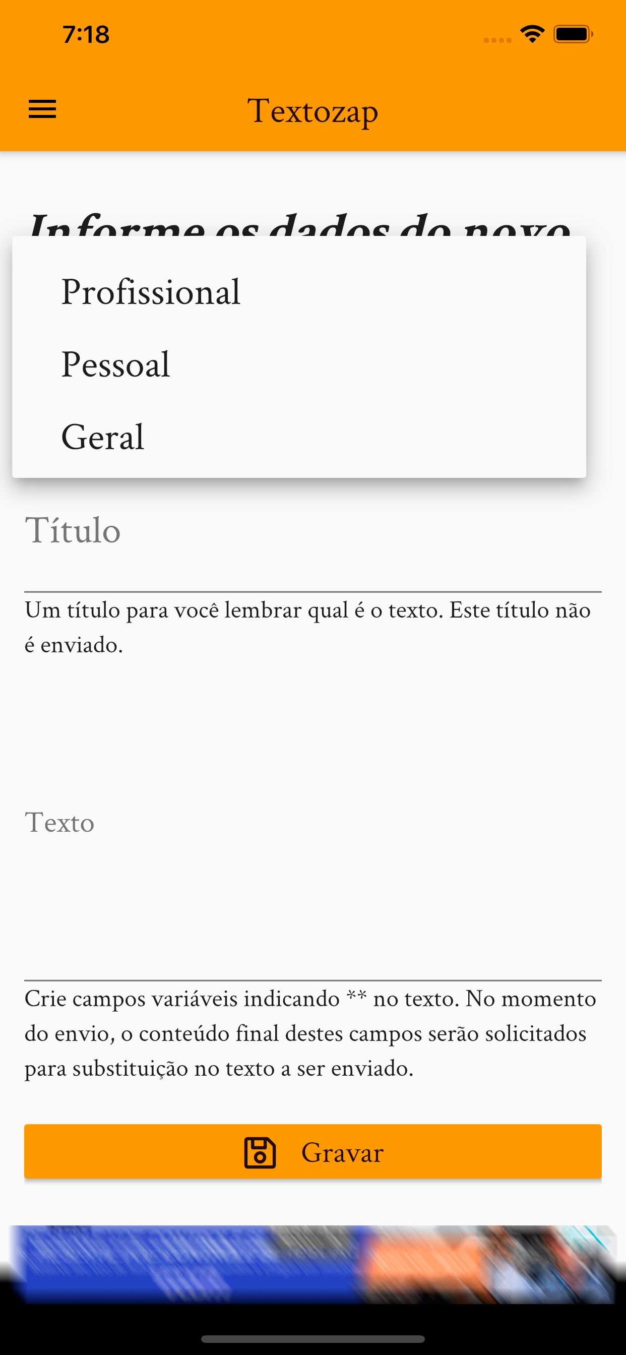 Textozap screenshot 3