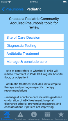 Pneumonia Guide screenshot 3