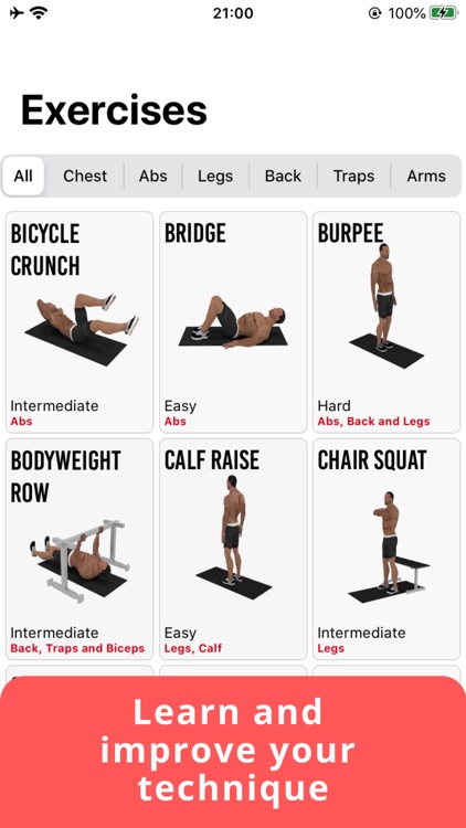 4LONIX workout trainer screenshot-3