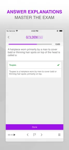 Game screenshot Cosmetology Practice Test Prep hack