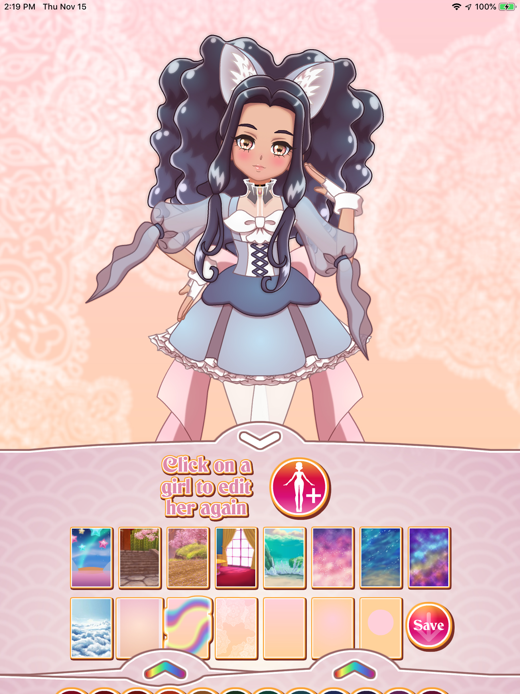 Glitter Cure Anime Dress Up