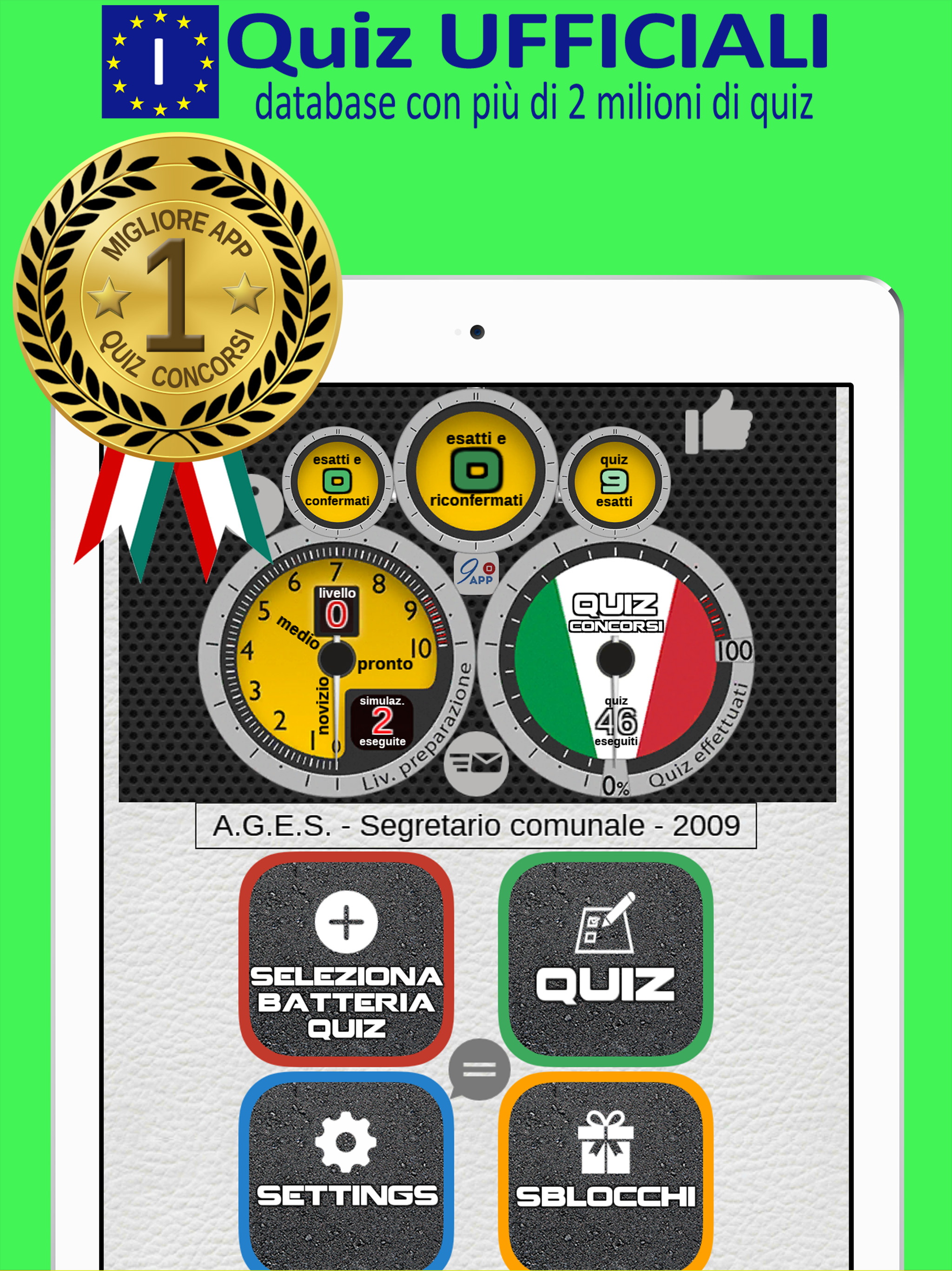 Quiz for public competition