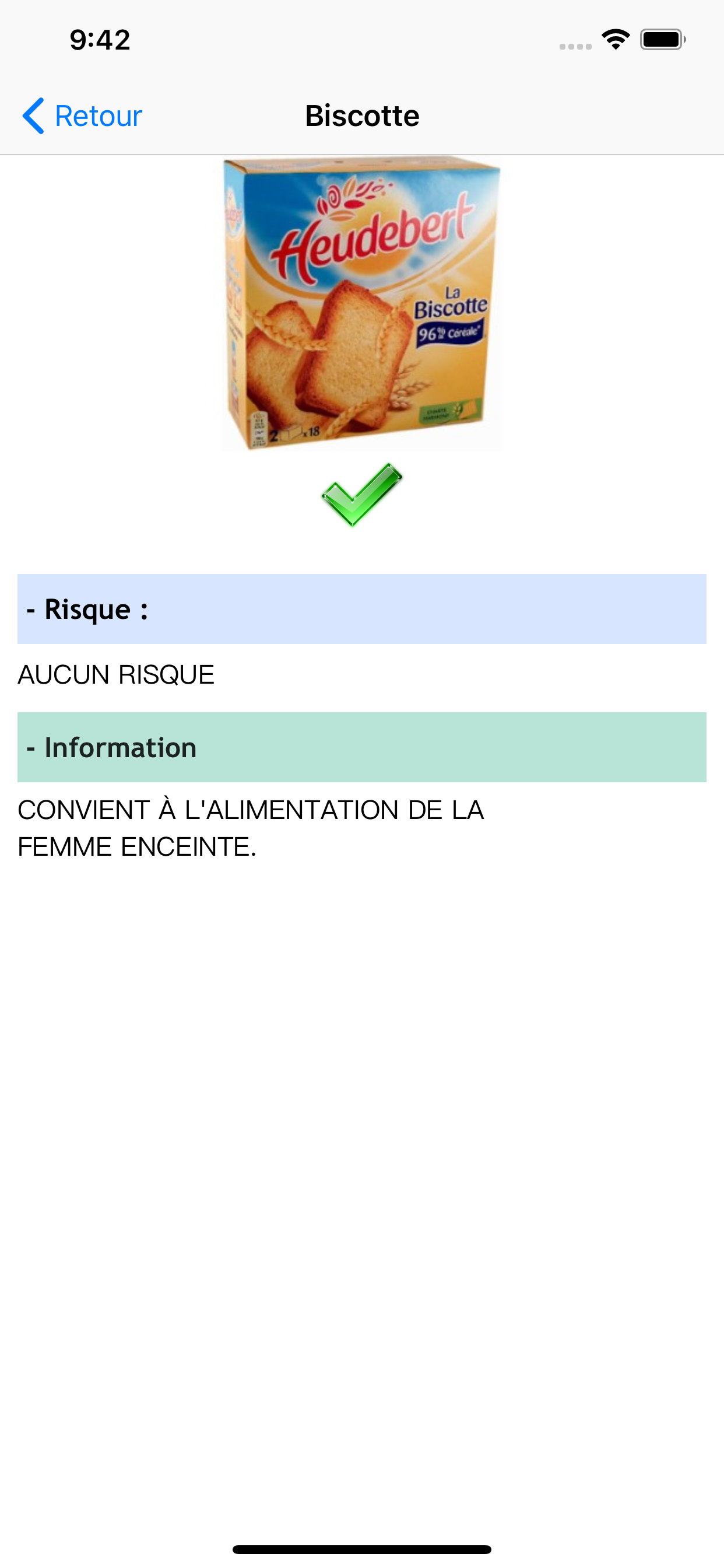 Mon Alimentation Grossesse screenshot 6