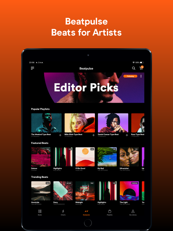 Screenshot #4 pour Beatpulse - Beats For Artists