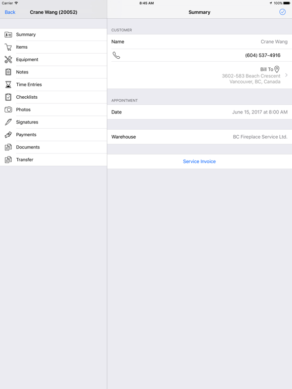 Screenshot #5 pour Service