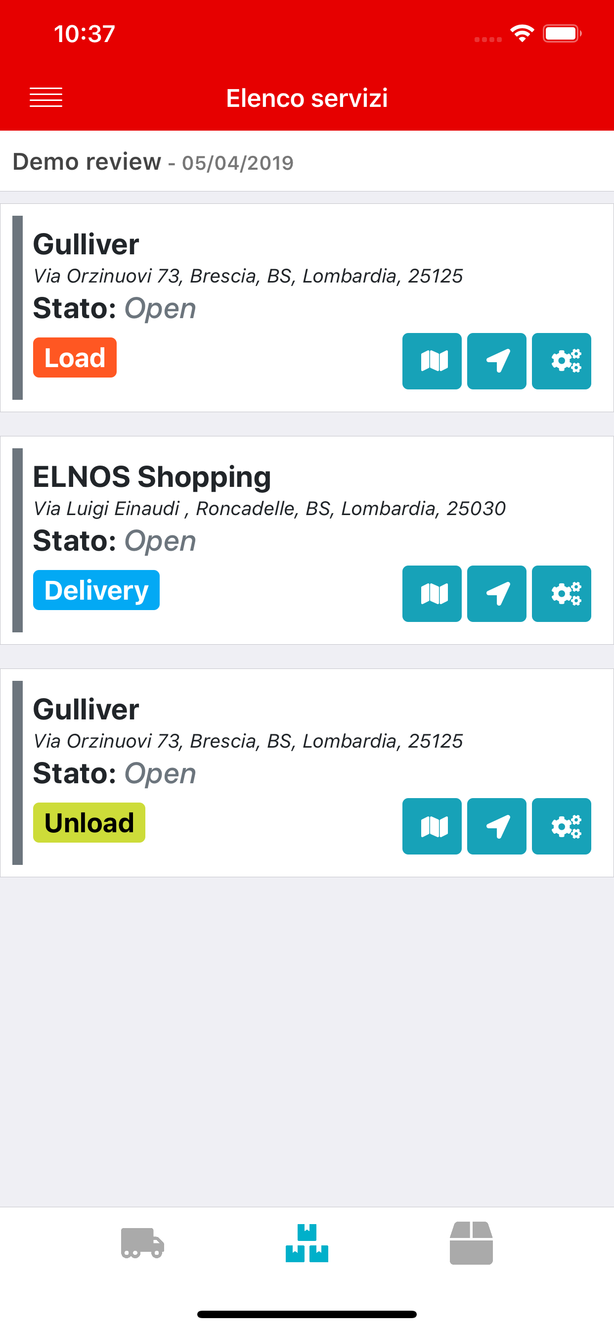 MyLogistics screenshot 2
