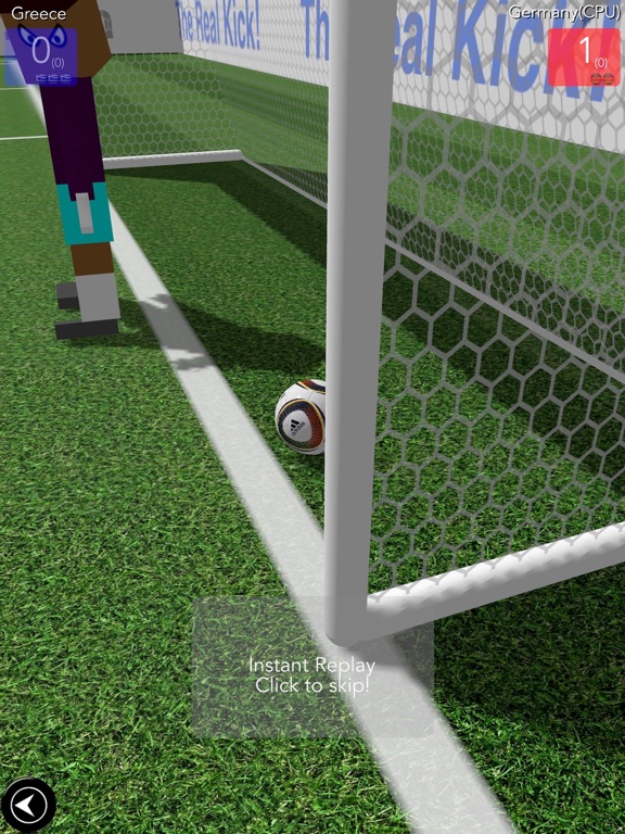 Real Kick Soccer iPad screenshot 7 - Games app