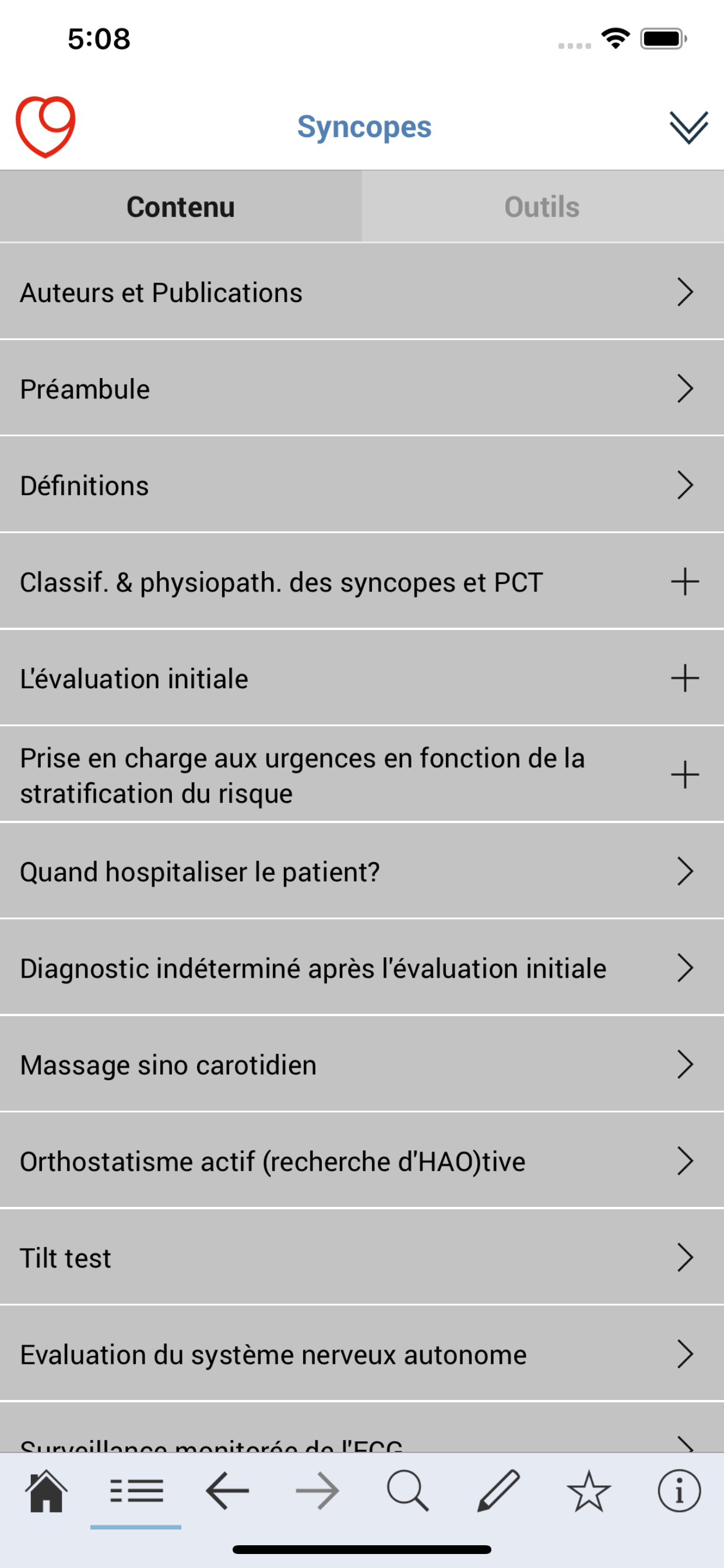 RecommandationsESC en français screenshot 5