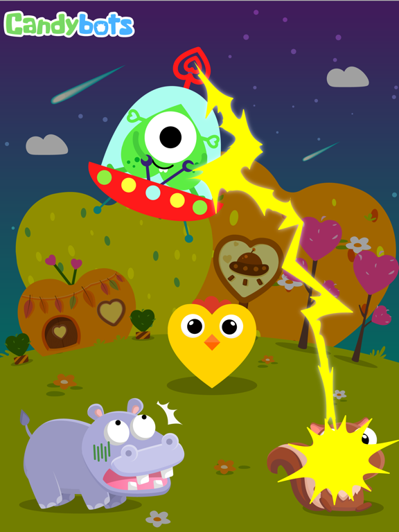 Shapes Candy Toddler Kids Game iPad screenshot