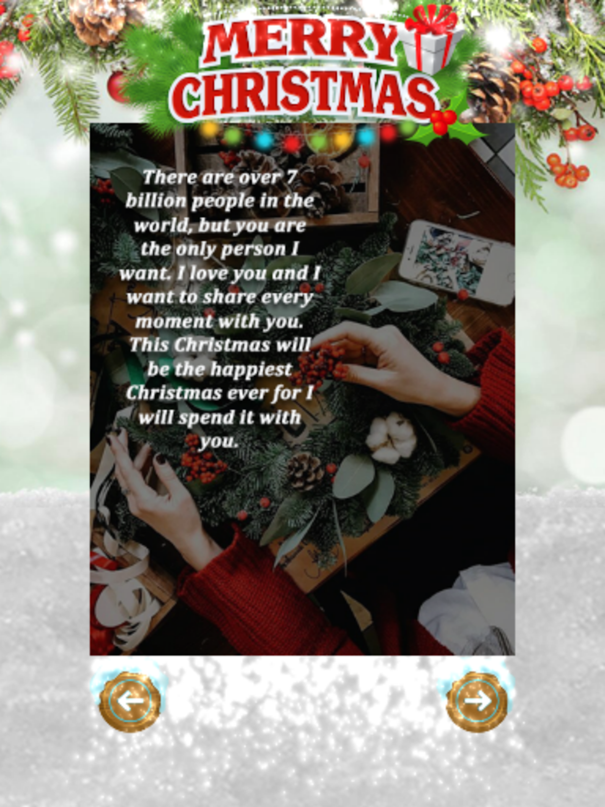 Merry Christmas Quote & Wishes screenshot 6