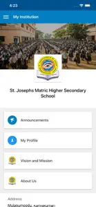 St. Joseph’s Matric School screenshot #1 for iPhone